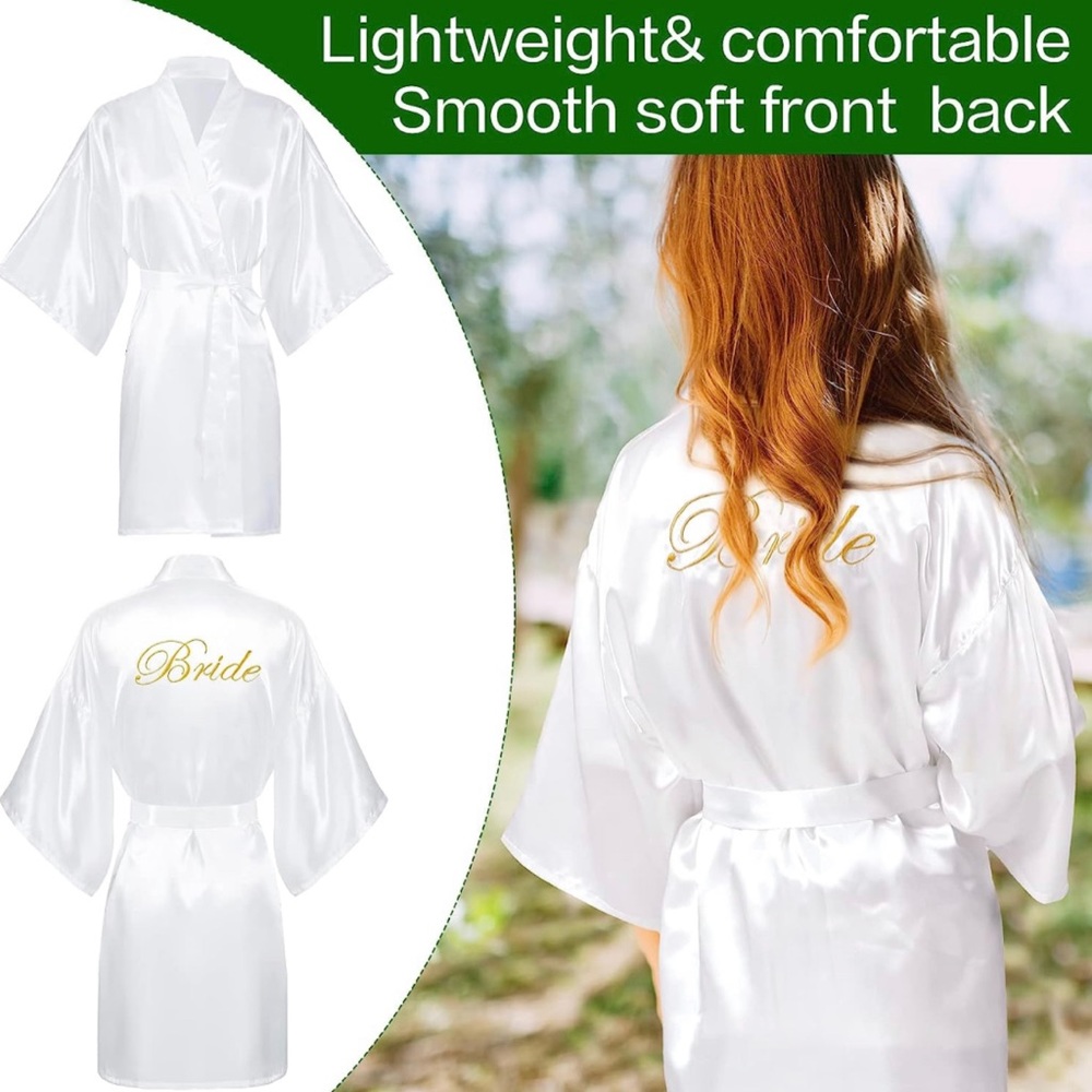 NWOT Bridal Robe - Picture 3 of 4